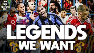 eFootball 2024 | BEASTLY LEGENDS WE WANT IN DREAM TEAM