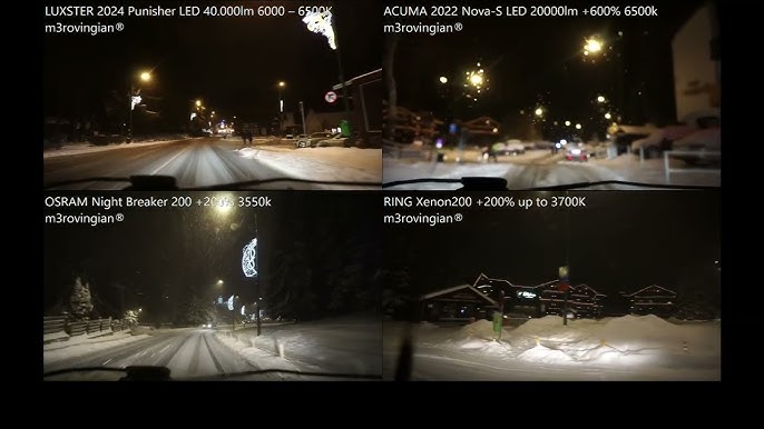 OSRAM NIGHT BREAKER +200% Uphill Road Test 