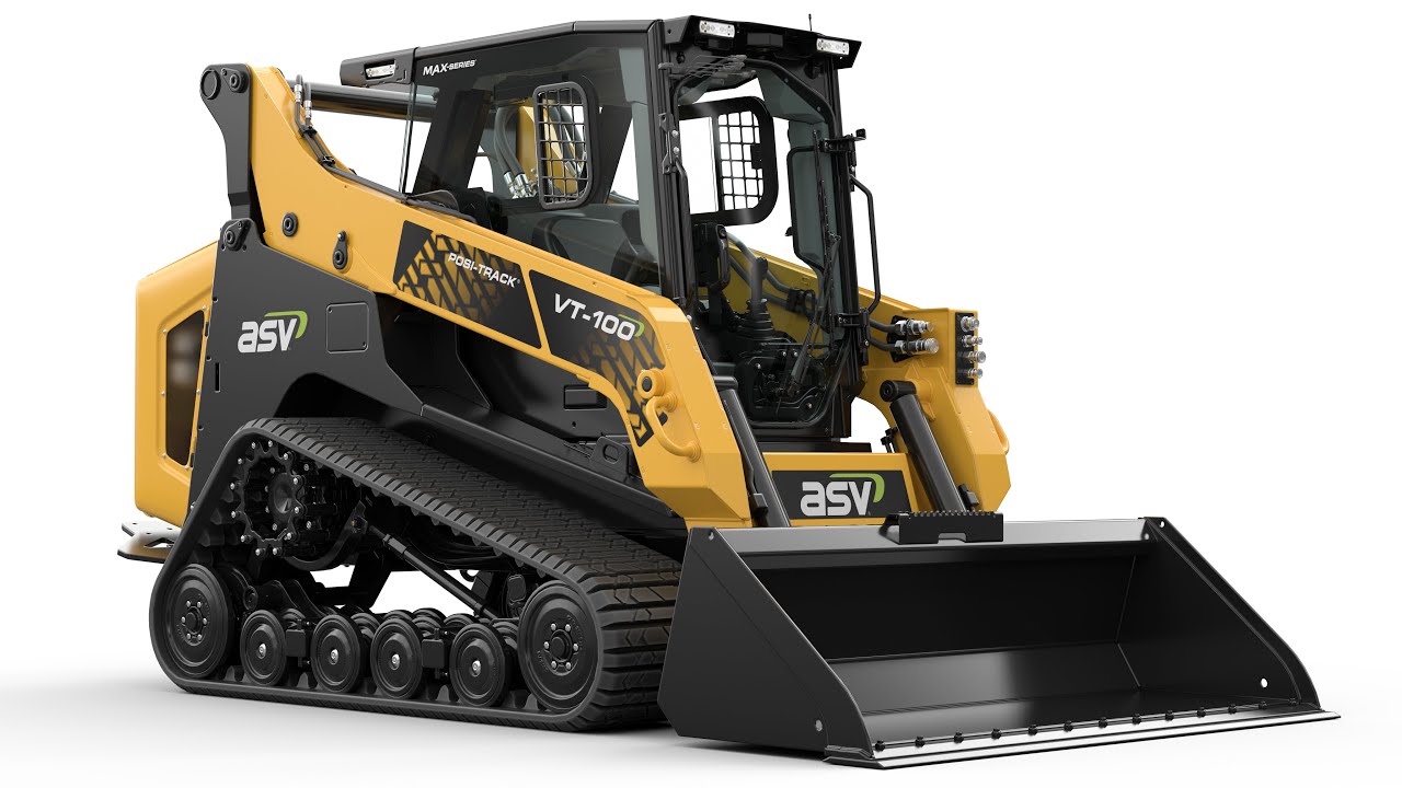 ASV Introduces all-new VT-100 and VT-100 Forestry Compact Track Loaders ...