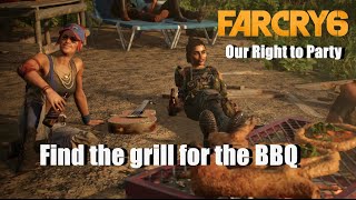 Far Cry 6 Find the grill for the BBQ - Our Right to Party