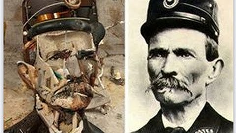 Bernard Pras-anamorphic sculpture of postman-Ferdinand Cheval