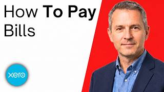 How To Pay Bills In Xero