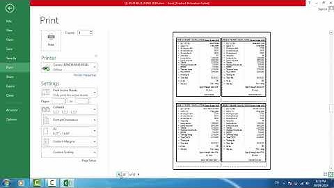 In hàng loạt trên Excel phiếu lương| chuyên nghiệp| 093 9876 641