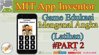 Educational Game Knowing Numbers-Part2 Exercises | MIT App Inventor screenshot 2