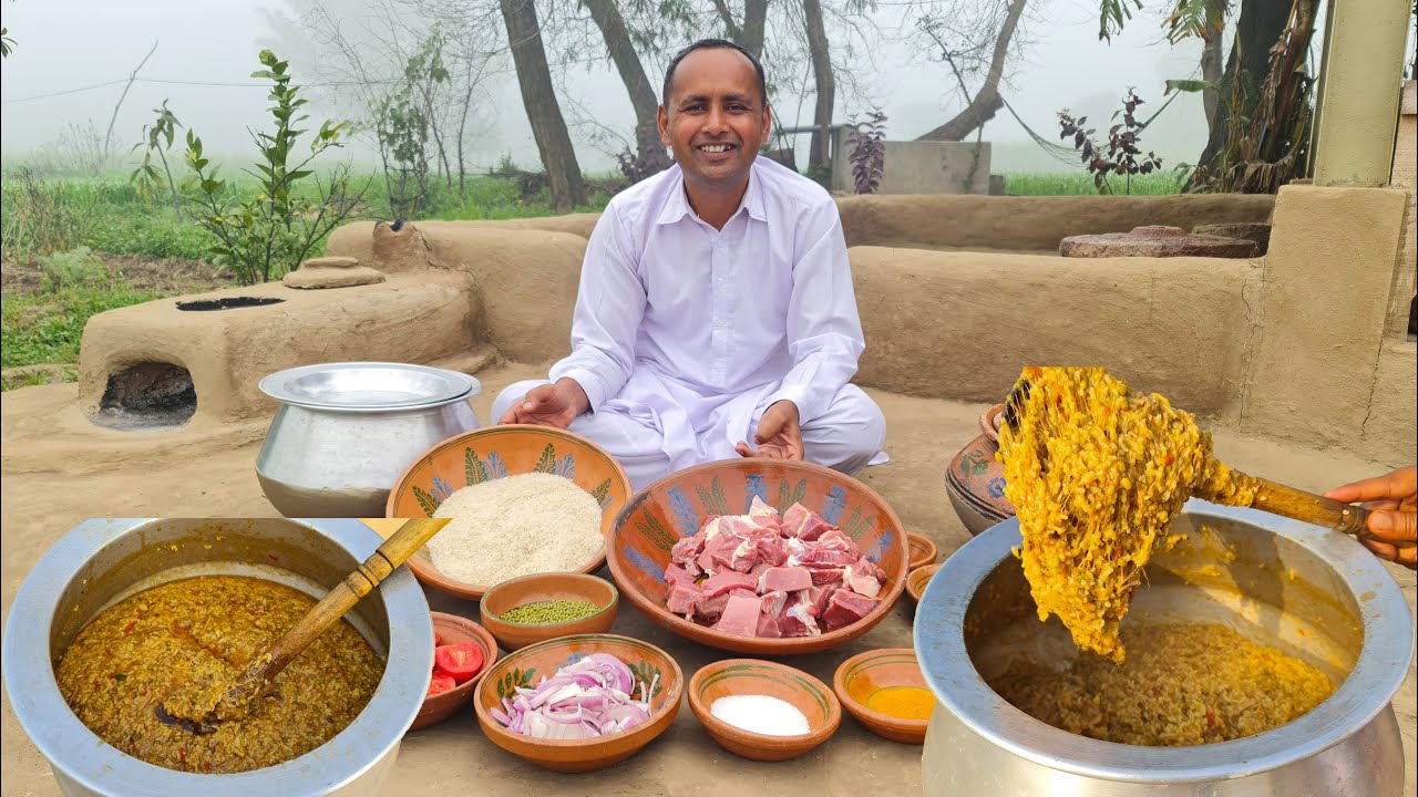 Charsadda ke Motay Chawal Recipe | چارسدہ کے مشہور موٹے چاول ریسپ | Mubashir Saddique Village Food