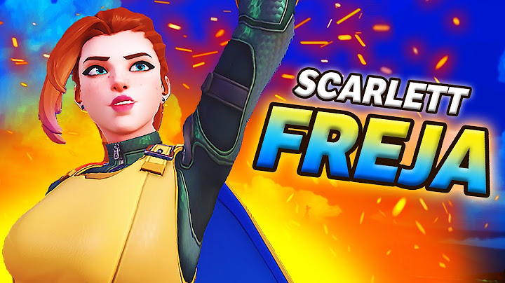 *NEW* FREJA SCARLETT SKIN IS NOW ON!!!!!❄️ ---- OVERWATCH 2 X G.I. JOE