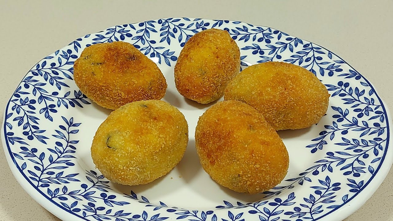 EN 10 MINUTOS 👌CROQUETAS CASERAS CREMOSAS DE CALABACÍN 🥒// BEATRIZ COCINA