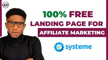 How To Create A FREE Landing Page With System.io 2024 (Affiliate Marketing Landing Page)