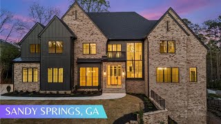 Immaculate Luxury Home w/ MultiLevel Basement FOR SALE in Atlanta | 5 BEDS | 6+ BATHS