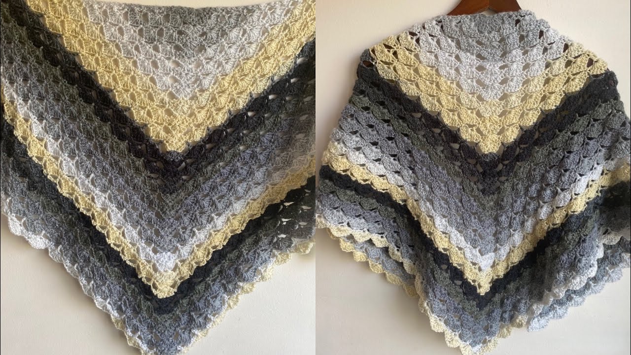 Châle au crochet : Nouvelle saison