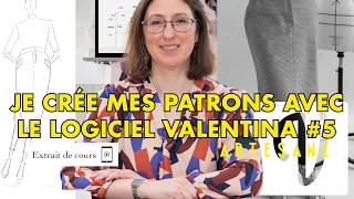 Extrait de cours : Le logiciel Valentina #5 - La jupe de base