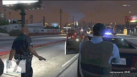 Can you be a cop in GTA 5?