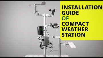 Compact Weather Station Installation