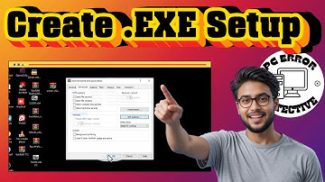 Hoe maak je een .EXE-installatiebestand met WinRAR?
