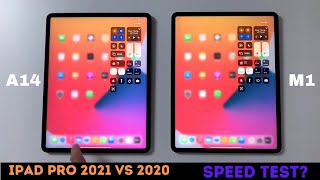 iPad Pro 2021 Vs iPad Pro 2020 Speed Test!