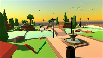 VR Flocking Simulation with Birds