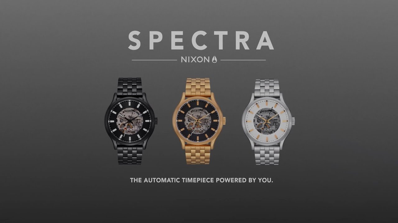 Spectra Automatic Analog Watch | The Automatic Timepiece Powered by You | Nixon