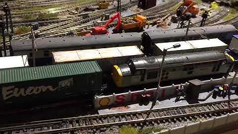 N Gauge DCC fold down layout