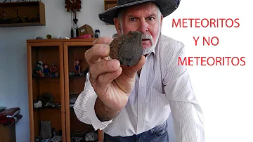 ¿Qué rocas se confunden con meteoritos?