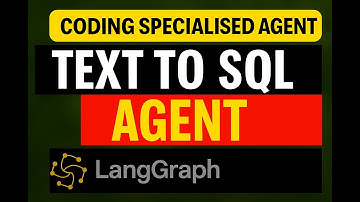 Text to SQL AI Agent using LangGraph #3 : Coding specialised agents