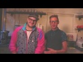Hudson and Gulliver open Junk Juice