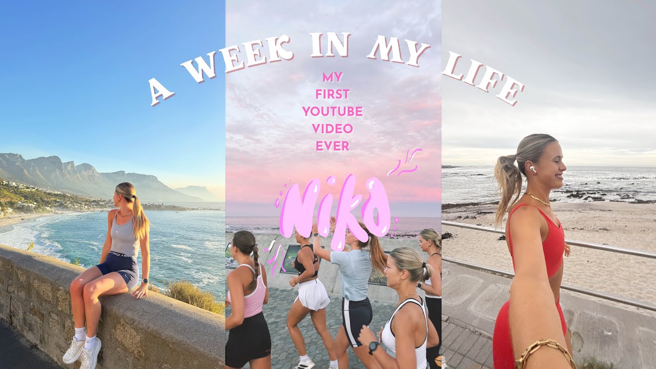HELLO YOUTUBE ?! [A Week in My Life in Cape Town + Marathon Training + Work]