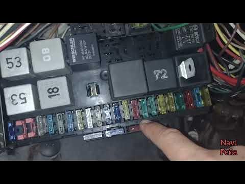 Diagrama de fusibles y relé de golf GTI a2 full inyección 89 1.8 8
