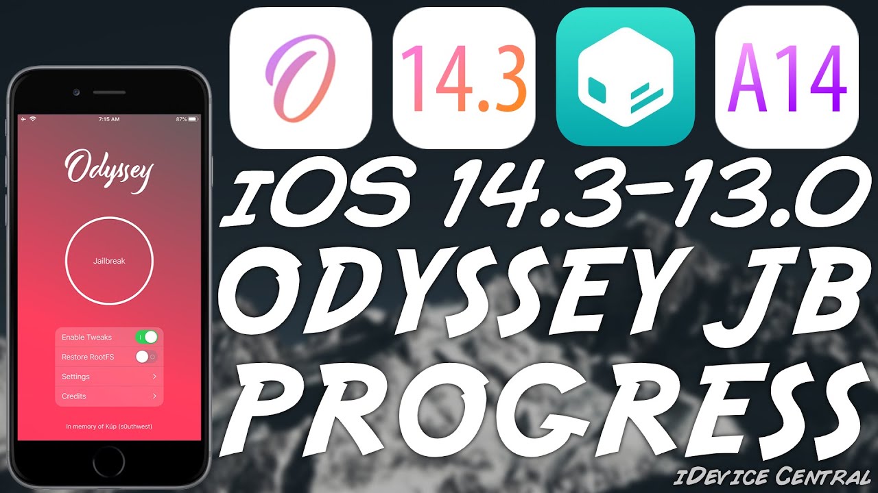 Джейлбрейк Одиссей. Odyssey Jailbreak. Odyssey IOS. Odyssey Jailbreak no PC. Включи n 3