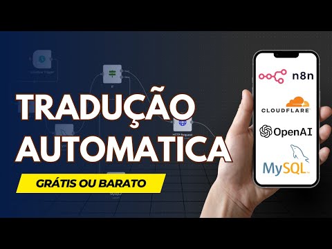 Thumbnail do vídeo: Automatizando tradução de forma gratuita ou barata com Cloudflare e GPT
