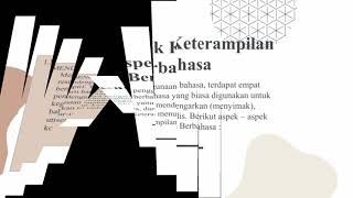 Four Language Skills (Empat Keterampilan Berbahasa) Kelompok 1 I