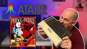 EdBites: Prince of Persia (Atari 8-Bit)  - Trivia, history and musings from an old video game nerd