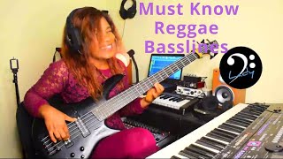 Video thumbnail of "Reggae Basslines You Should know/Licks | Sonnie Badu | Bass Lesson"