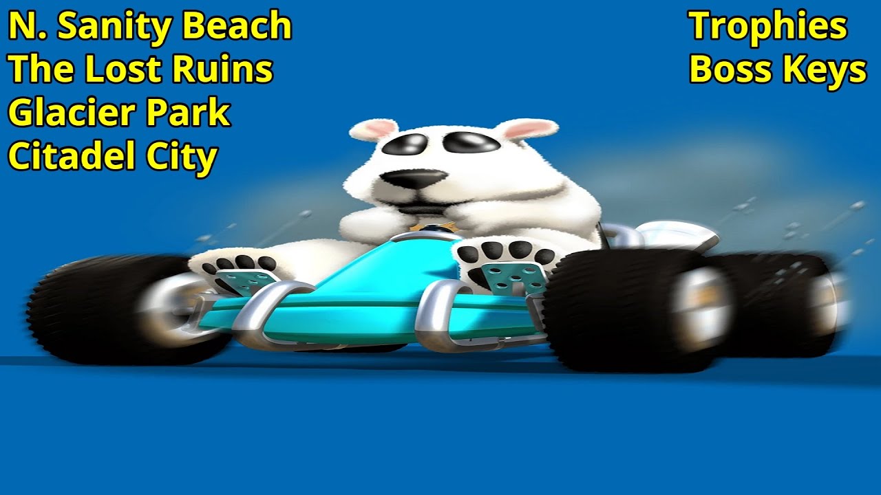 Crash Team Racing (NTSC-U) Polar Adventure Mode Part 1