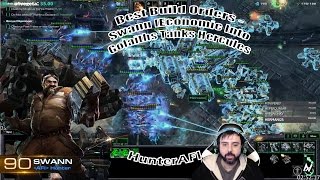 Co-Op Best Build Orders Swann [Economic into Tanks Goliaths Hercules]