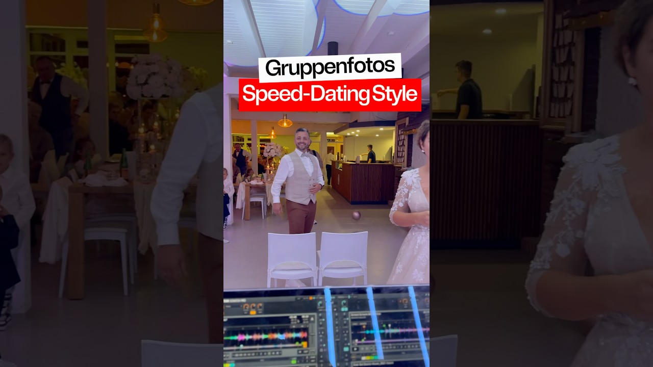 GRUPPENFOTOS im Speed-Dating-Style