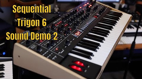 Sequential Trigon 6 Sound Demo Part. 2 | No Talking | @SequentialLLC