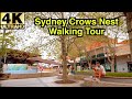 [4K] 2020 SYDNEY WALKING TOUR 👞 | CROWS NEST | SYDNEY AUSTRALIA 🇦🇺