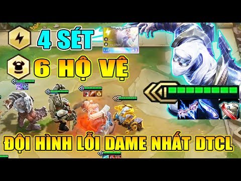 6 HỘ VỆ + 4 SÉT ? ĐỘI HÌNH LỖI DAME NHẤT ĐTCL LÀ ĐÂY !