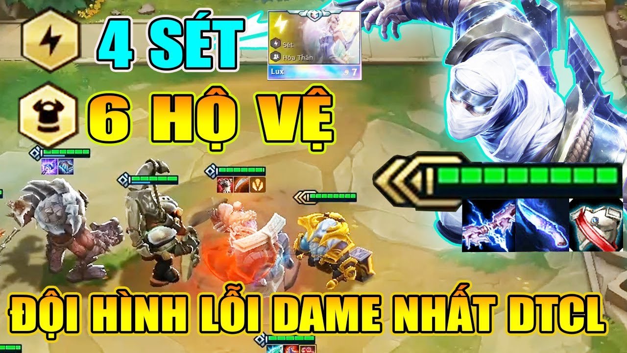 6 HỘ VỆ + 4 SÉT ? ĐỘI HÌNH LỖI DAME NHẤT ĐTCL LÀ ĐÂY !