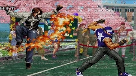 Kof 2002 unlimited match, team fatal fury, arcade playthrough