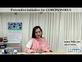 Preventive initiative for coronavirus  by urmi group