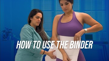 TIPS: How to use the binder after plastic surgery l Avana Plastic Surgery