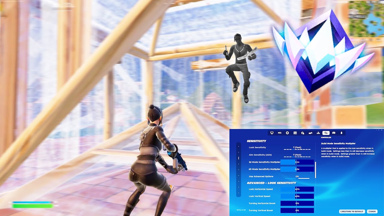 Perfect Unreal Ranked Mechanics ⚔️ 🎮 + The BEST Chapter 5 Controller Fortnite Settings (PS5/XBOX/PC)