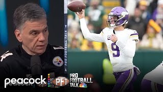 Vikings J.j. Mccarthy Just Not The Guy In Nfl - Mike Florio Pro Football Talk Nfl On Nbc