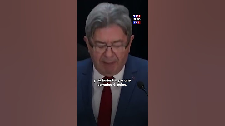 Jean-Luc Mélenchon : "Notre peuple a clairement écarté la solution du pire pour lui"