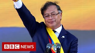 Colombia's new president Gustavo Petro sworn into office – BBC News