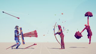 SUPER CHEERLEADER & ARCHER vs EVERY UNIT - Totally Accurate Battle Simulator TABS