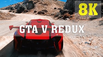 GTA V Redux MOD 8K PC GAMEPLAY - No. 5 | TITAN X PASCAL 4 WAY SLI | GTA 5 Redux | 6950X | ThirtyIR