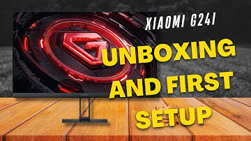 Xiaomi G24i – Unboxing & First Setup | Budget 24” Gaming Monitor!