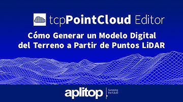 tcp PointCloud Editor | Cómo Generar un Modelo Digital del Terreno a Partir de Puntos LiDAR